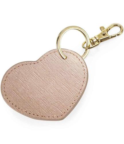 BagBase Boutique Heart Key Clip - RSG - ONE